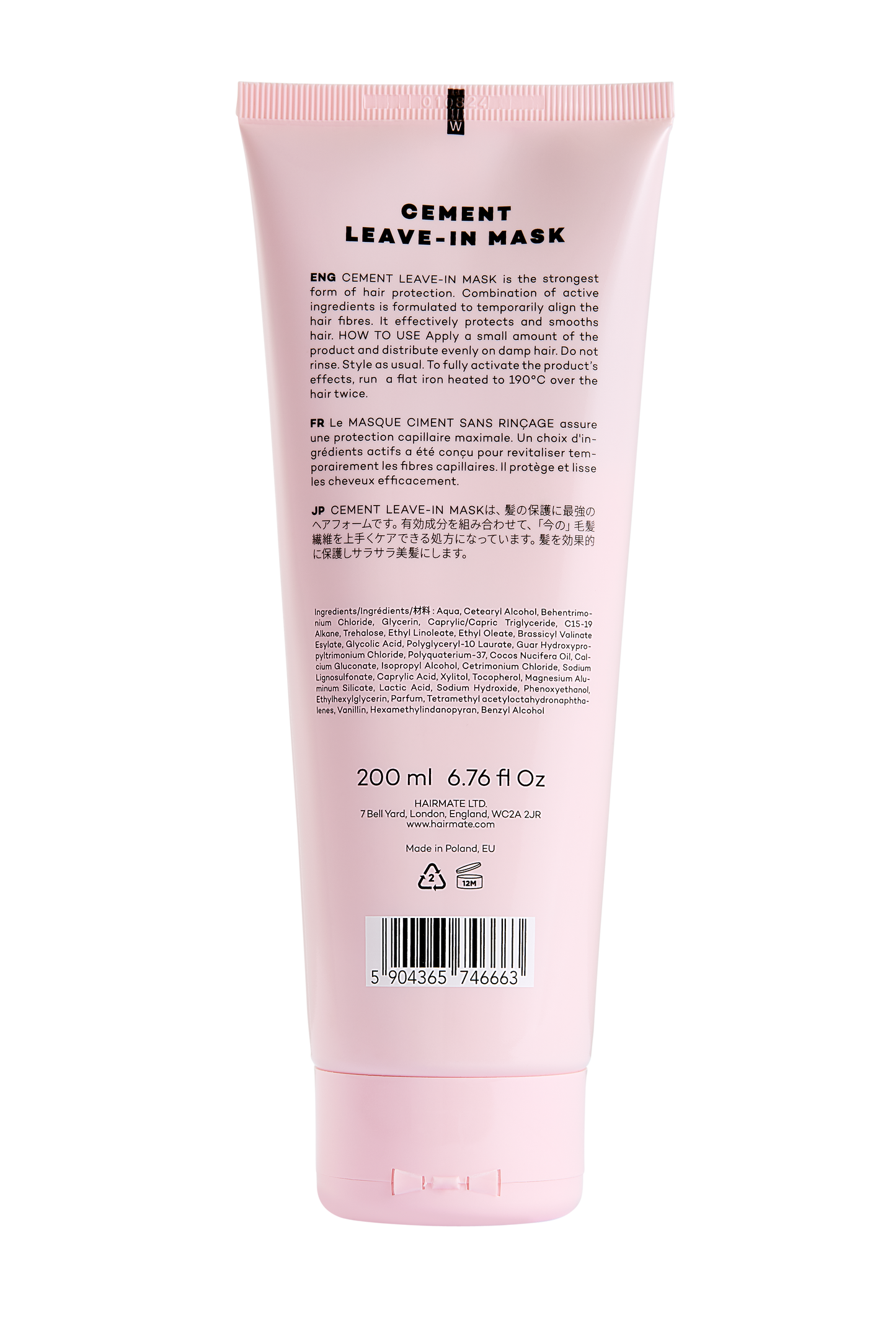 Intensywnie odbudowująca maska termiczna