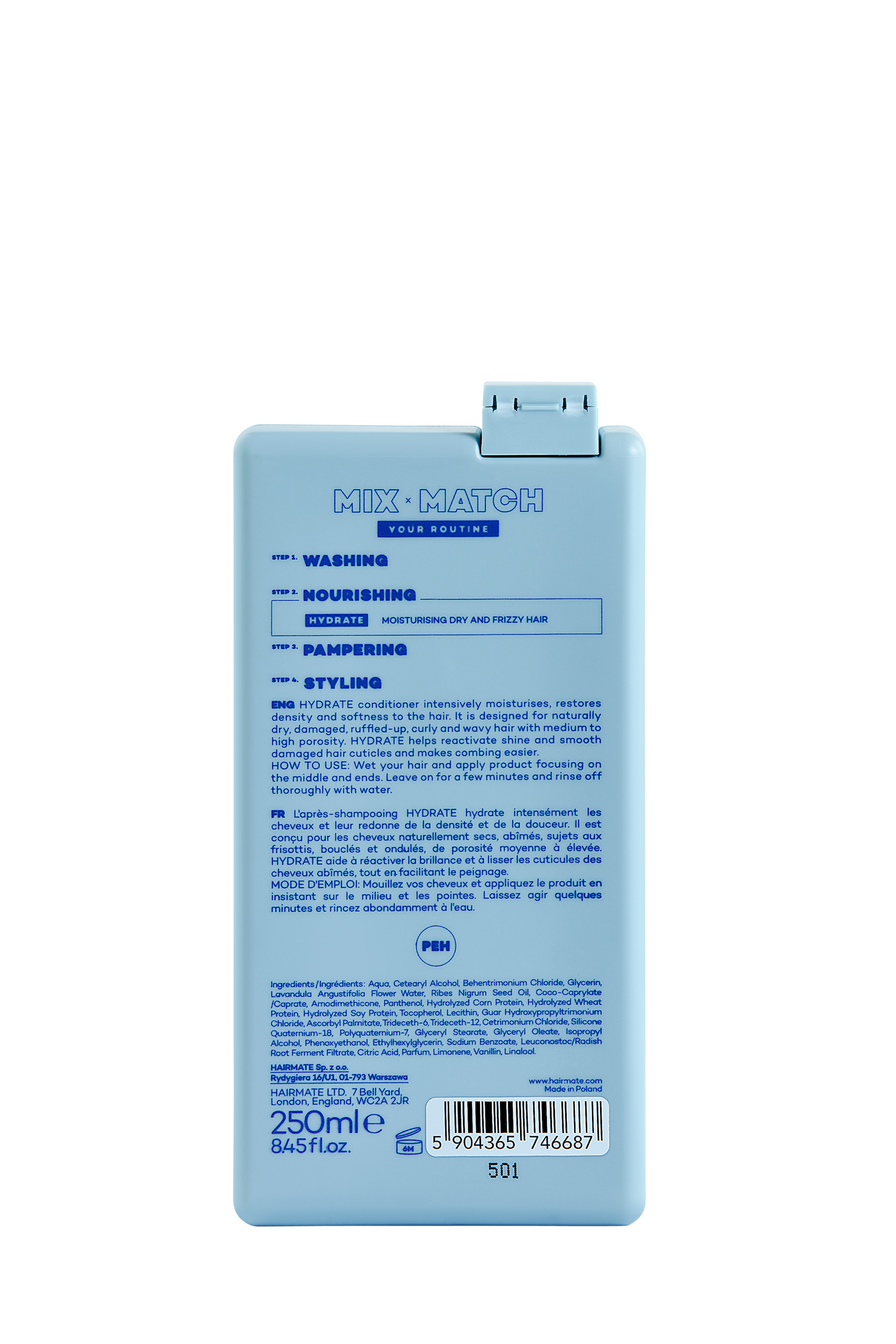 Moistourising hair conditioner