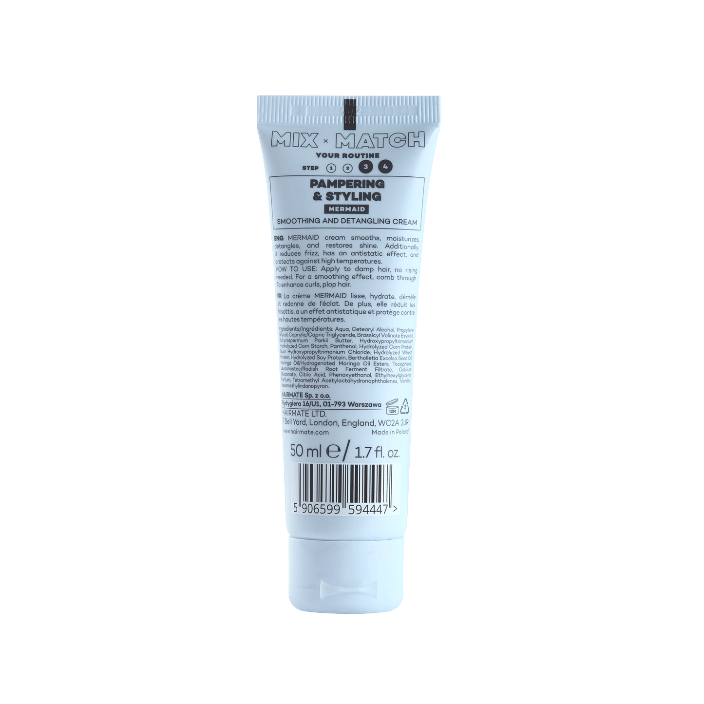 Mini moistourising detangling cream