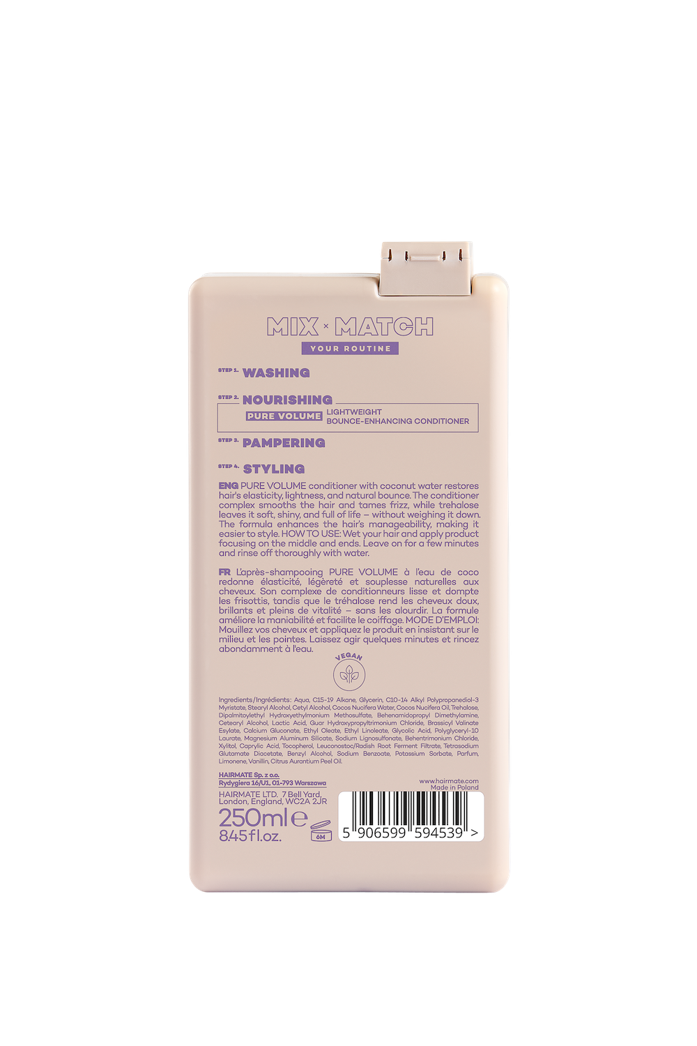 Lightweight bounce-enhancing conditioner