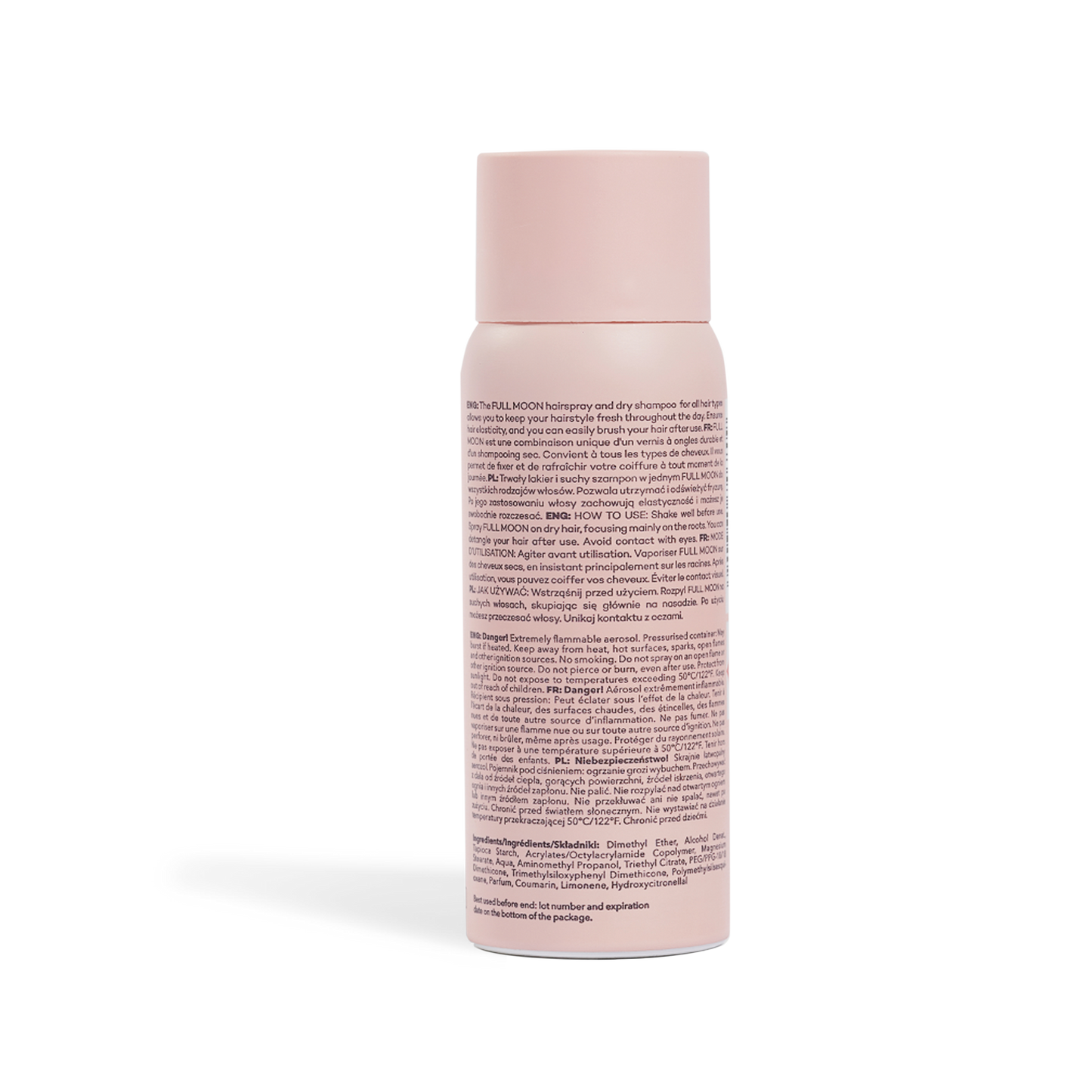 FULL MOON Hairspray and dry shampoo in one 75 ml