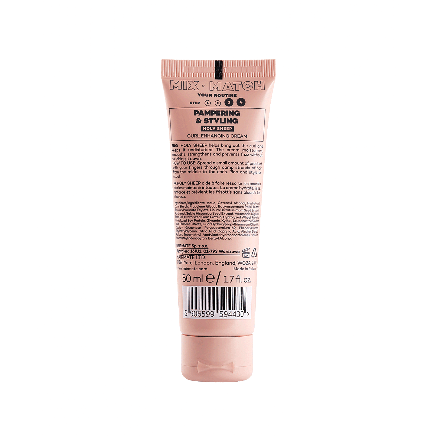 Mini curl and wave highlighting cream