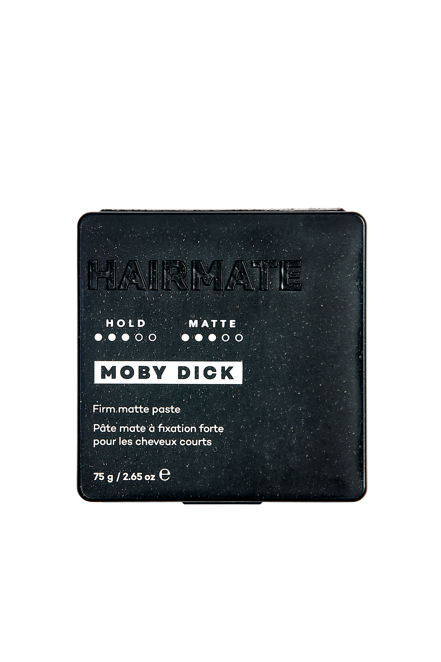 A strong-fixing matte paste for short hair