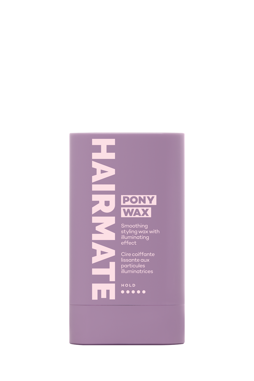 Smoothing styling wax with illuminating effect