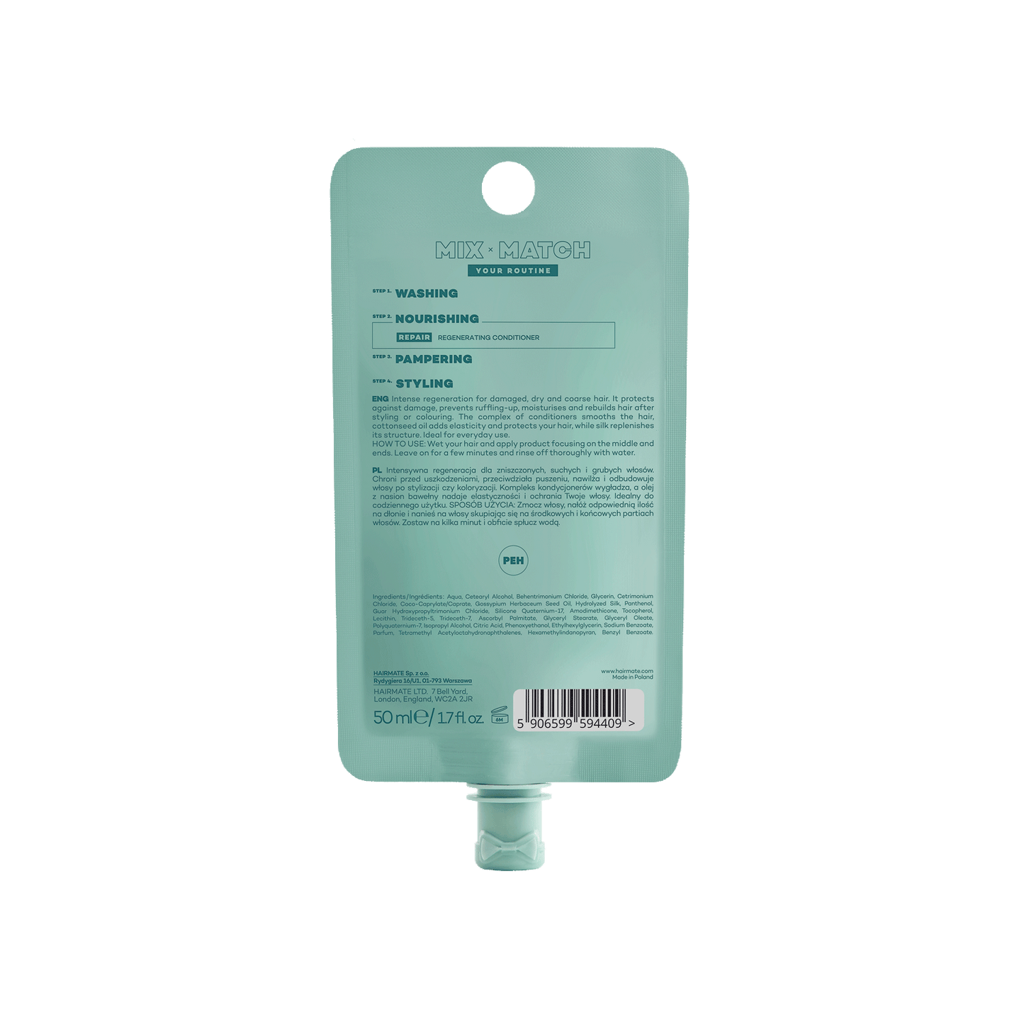 Mini regenerative hair conditioner