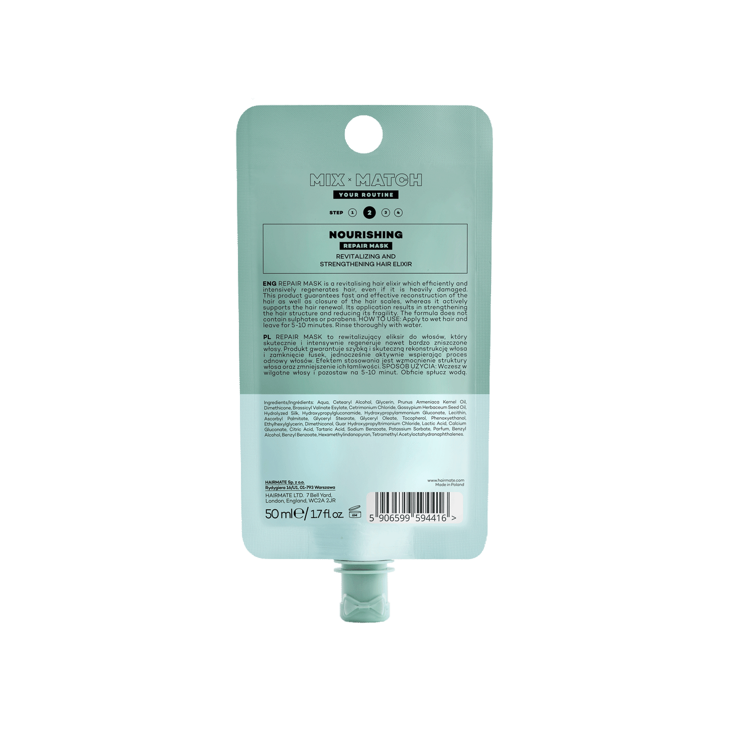 Mini regenerative hair mask