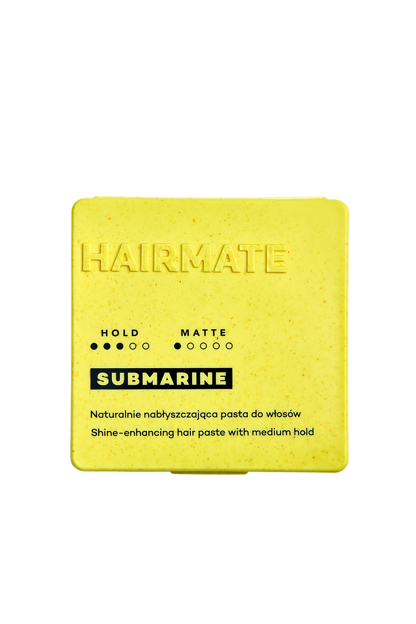 Shine-enhancing hair paste with medium hold